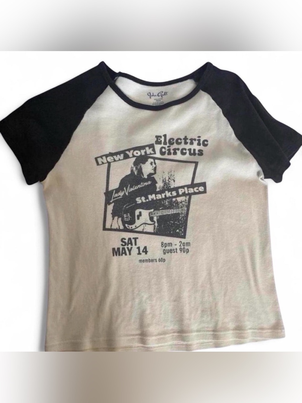 Brandy Melville New York Electric Circus T shirt